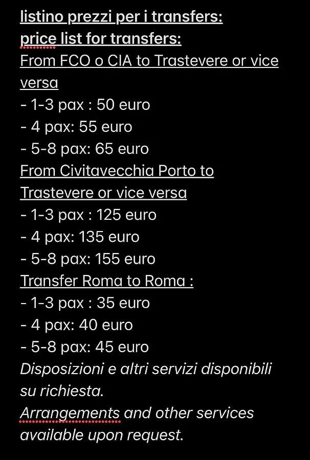 Relais La Fornarina Bed & Breakfast Rome
